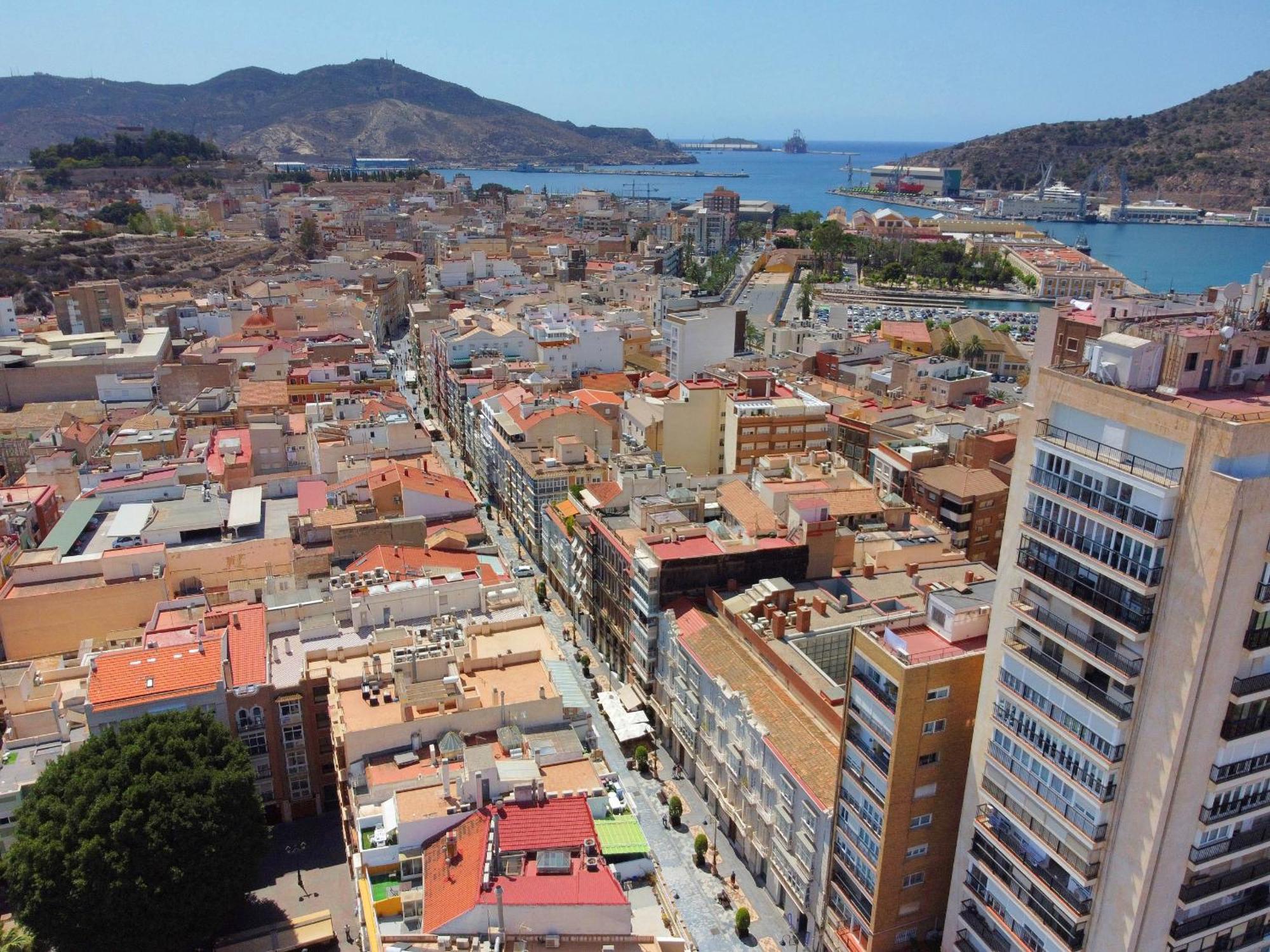 Apartamentos Nuevo Edificio Alba Cartagena Centro Parking 外观 照片