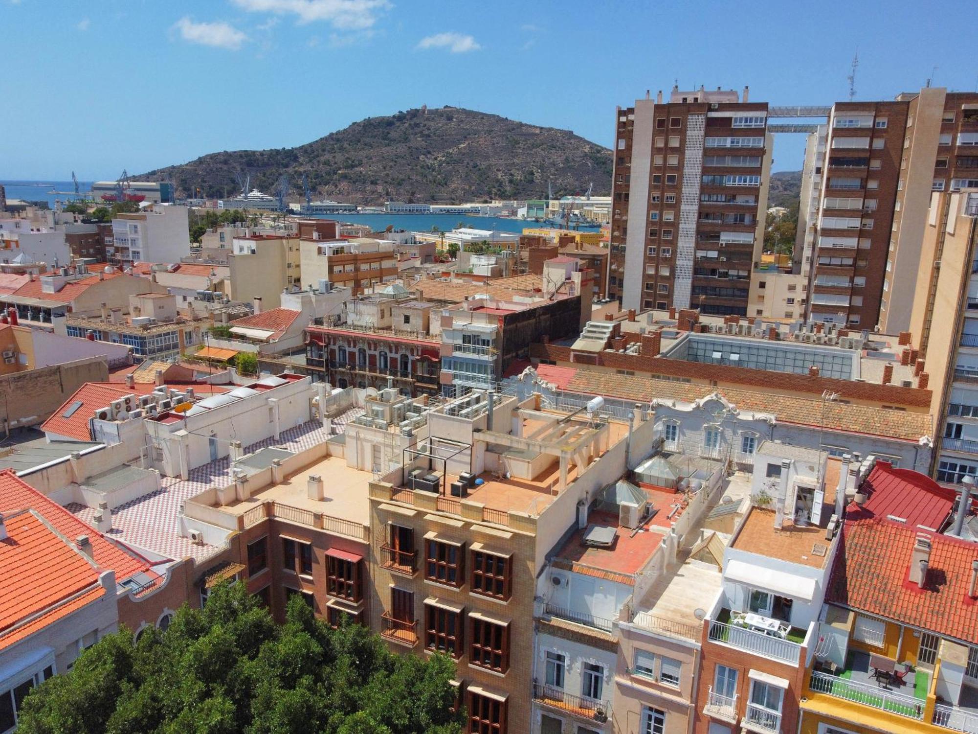 Apartamentos Nuevo Edificio Alba Cartagena Centro Parking 外观 照片