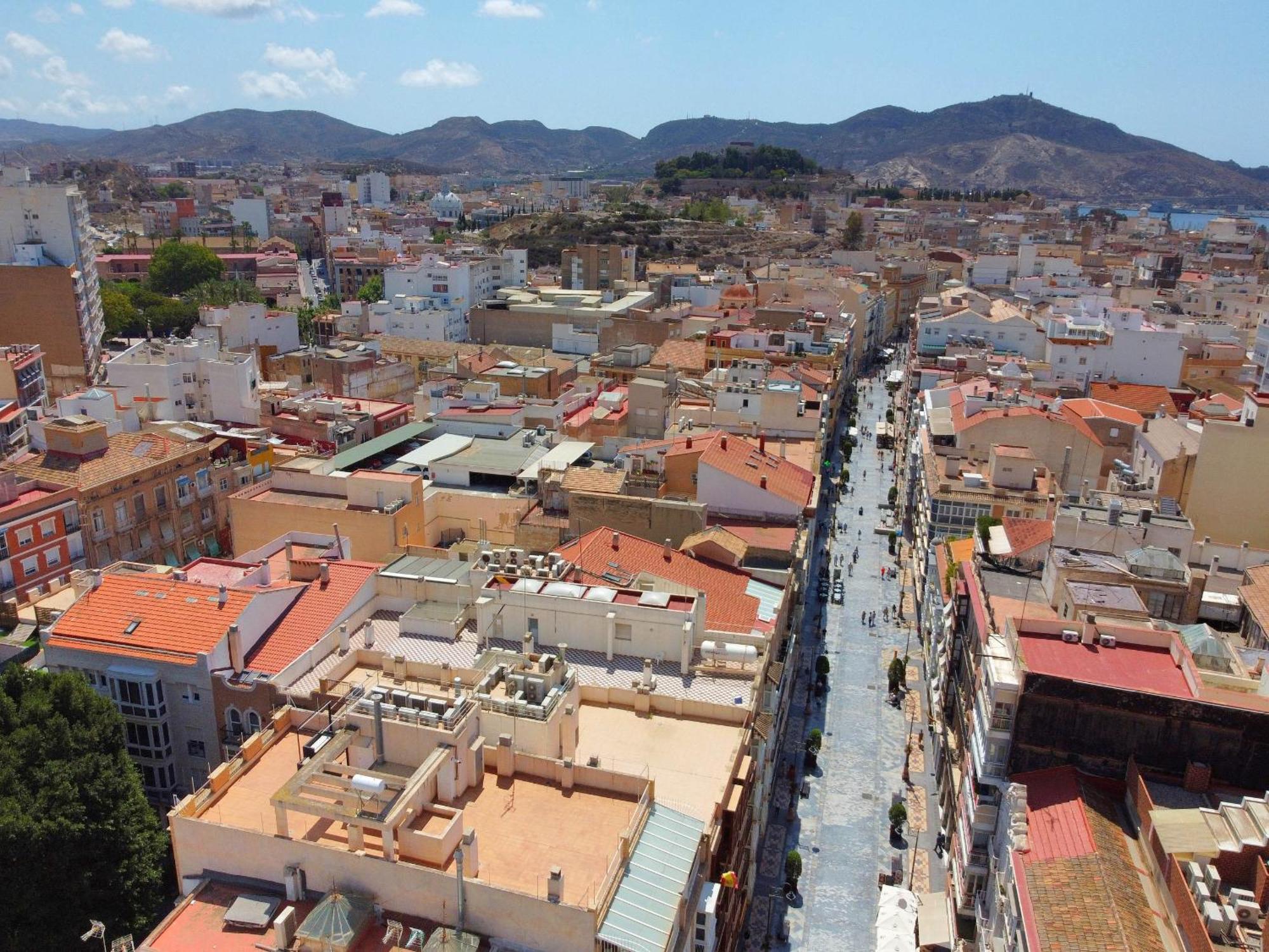 Apartamentos Nuevo Edificio Alba Cartagena Centro Parking 外观 照片
