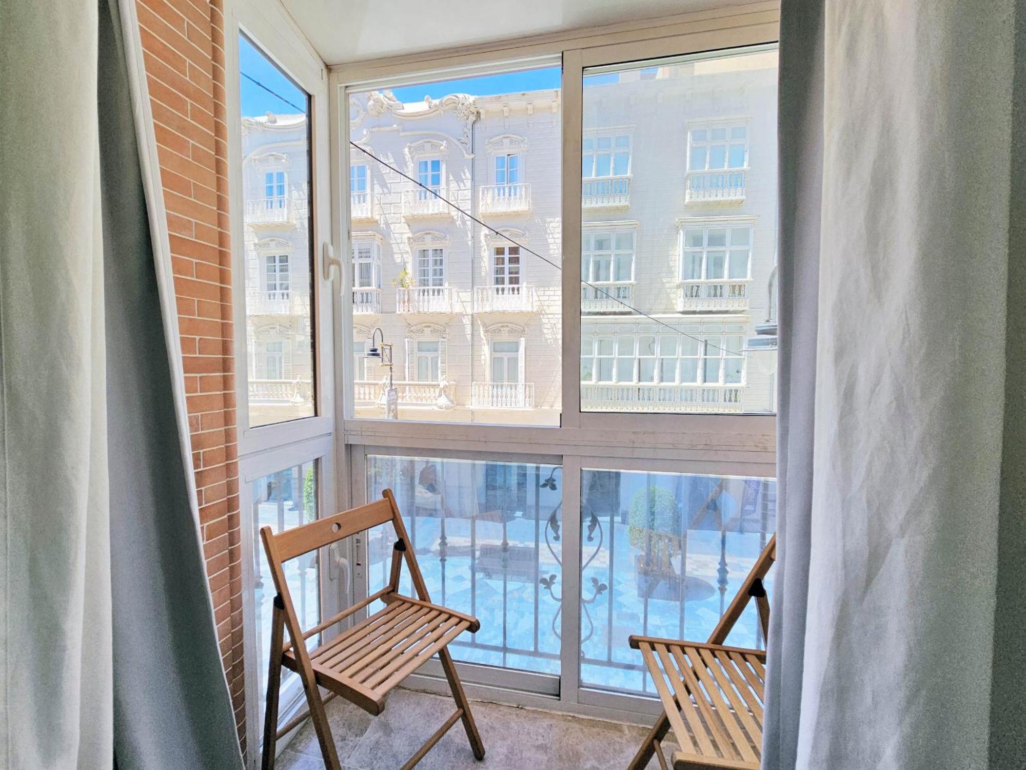 Apartamentos Nuevo Edificio Alba Cartagena Centro Parking 外观 照片