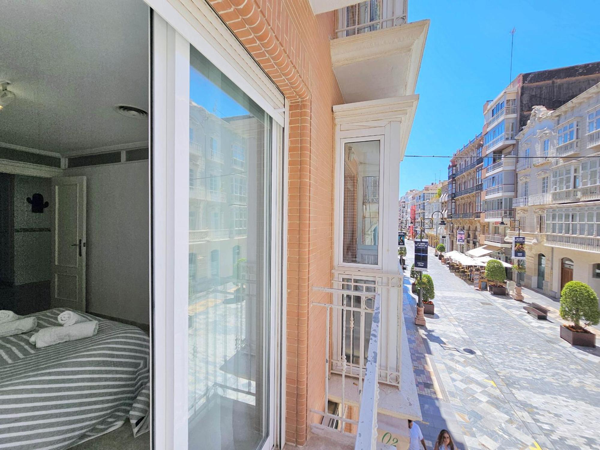 Apartamentos Nuevo Edificio Alba Cartagena Centro Parking 外观 照片